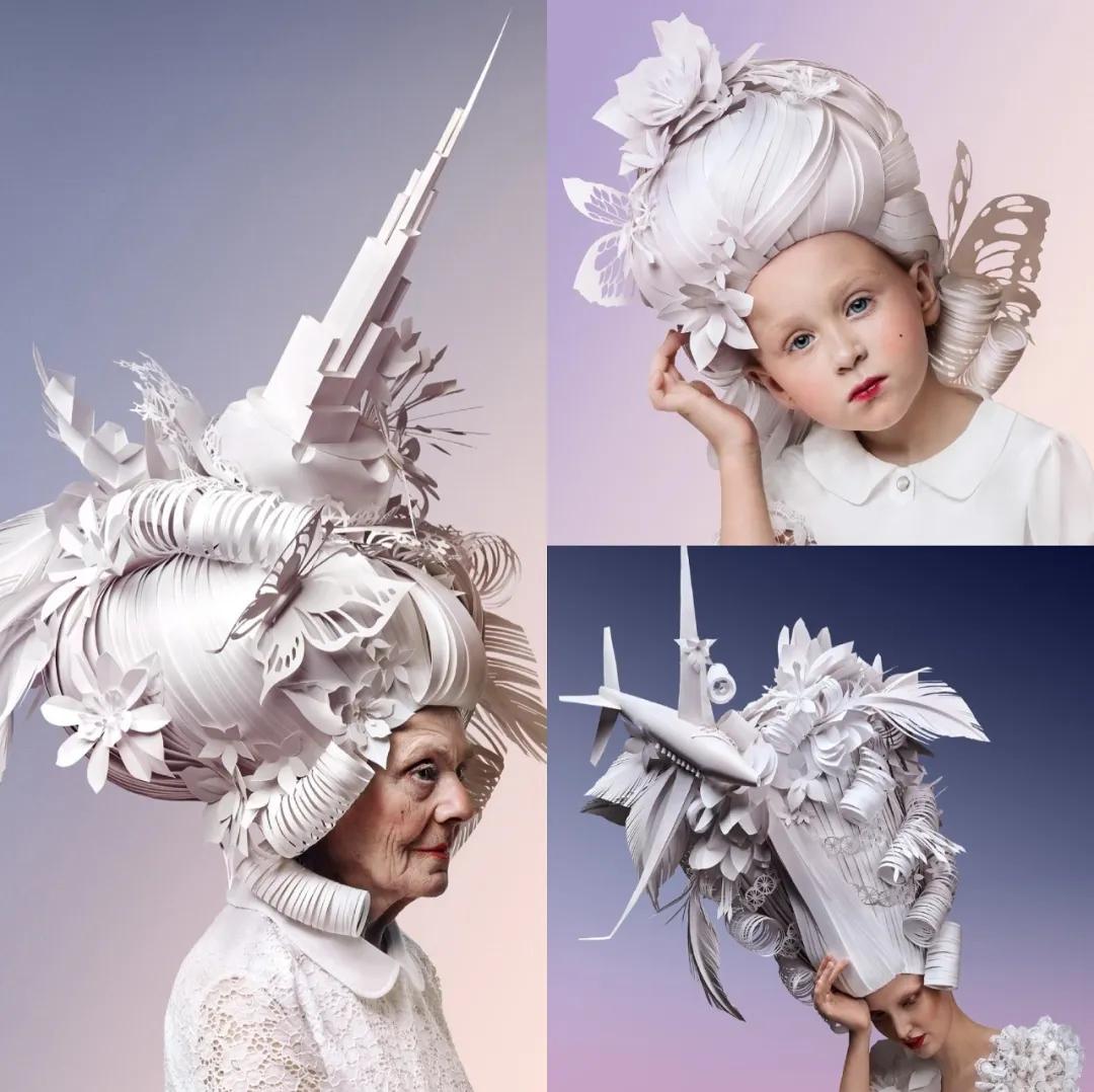 叹为观纸折纸作品,最近超火的纸手工