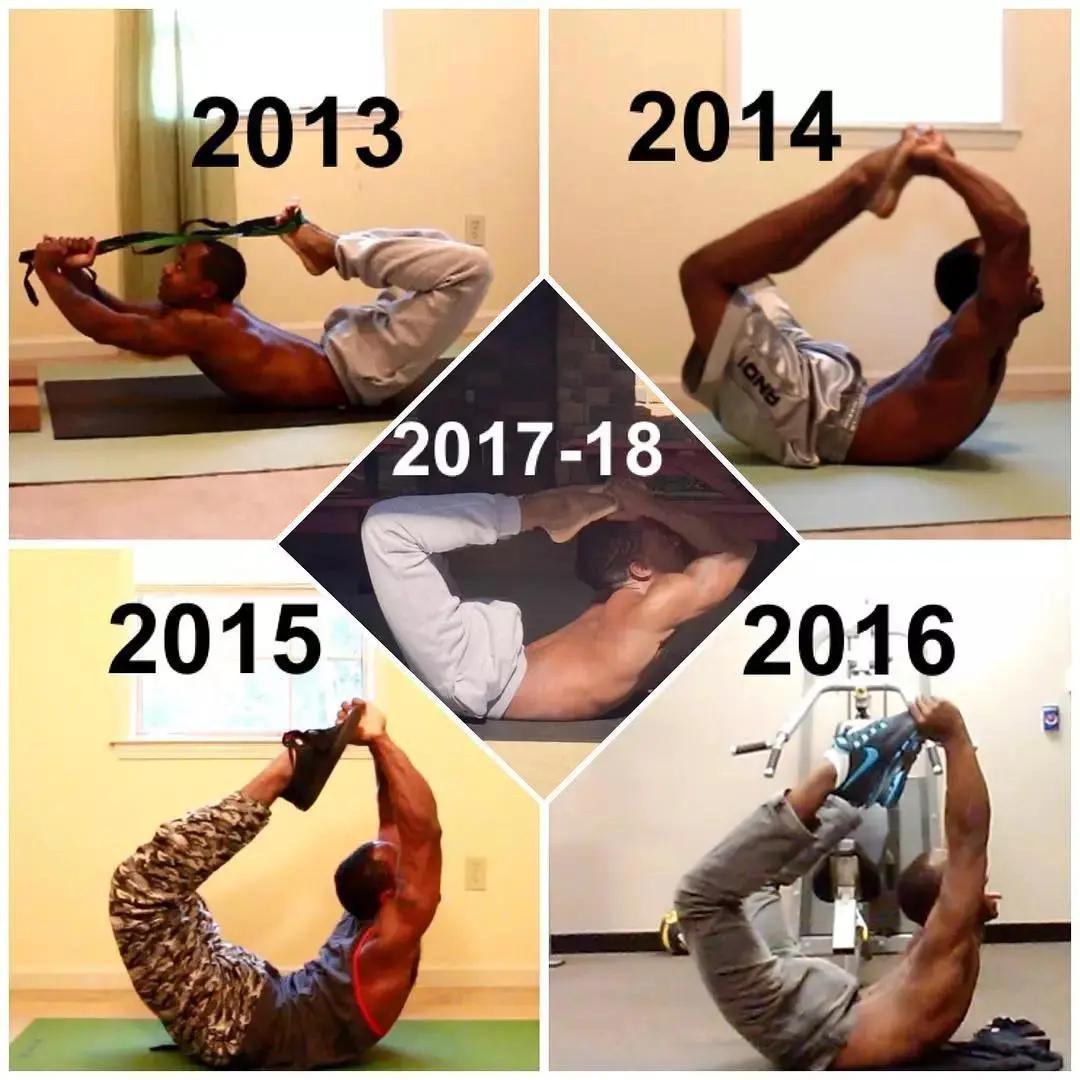 看完这些人,你再也不会觉得男人练瑜伽“娘”了