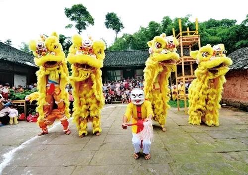 舞狮的是不是有点功夫,舞狮才是真正的中国功夫