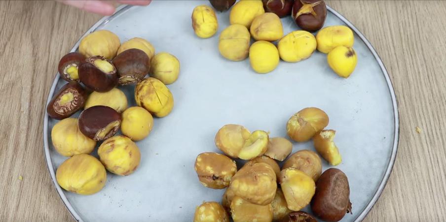 带壳的板栗怎么剥最快,生板栗去壳妙招