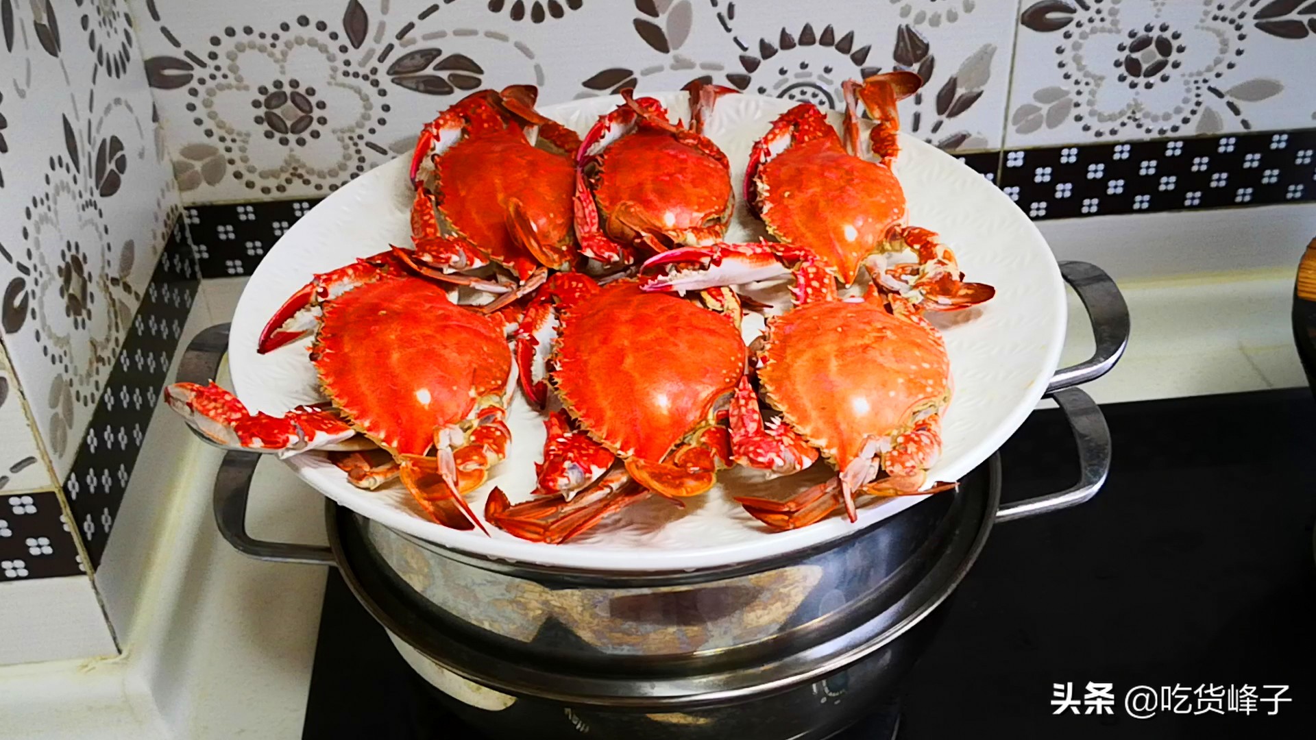 蒸螃蟹教你一招不掉腿不流蟹黄,蒸螃蟹的方法图解窍门