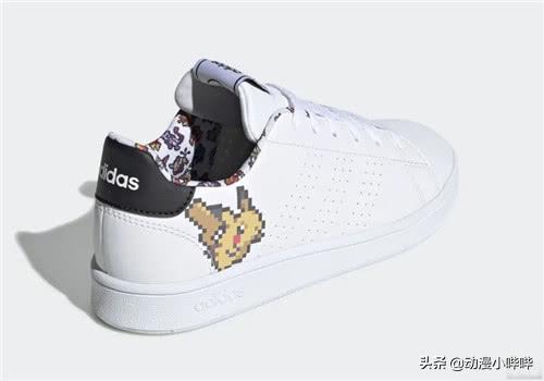 阿迪达斯联动《精灵宝可梦》推出运动鞋，这只像素风皮神有点萌