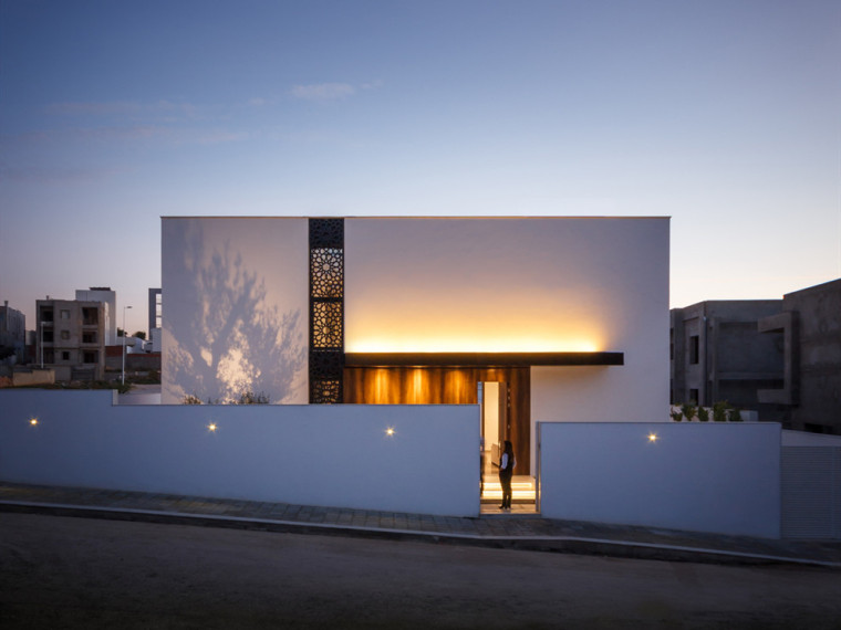 z型现代别墅,突尼斯豪宅