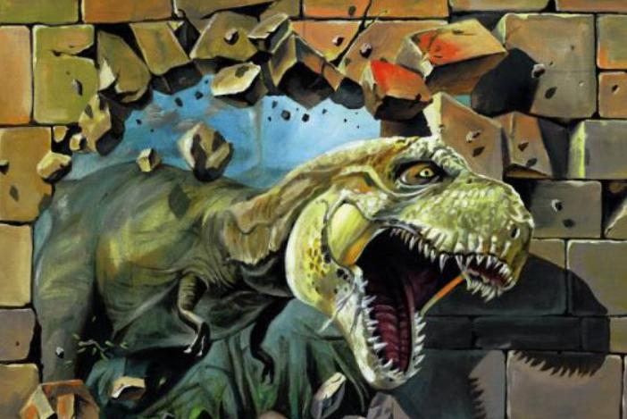 视觉冲击感强的墙绘,经典墙绘艺术