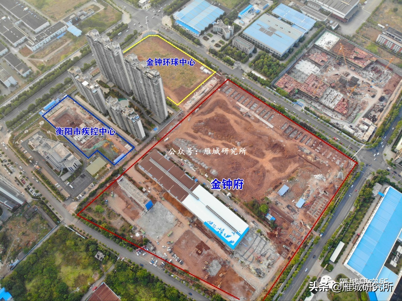 衡阳高新区：208米*钟金**府全面开工，生态天宸方案公示
