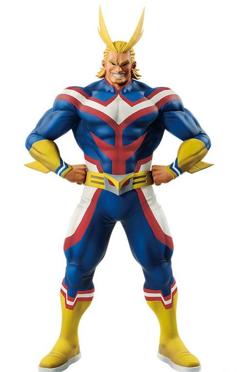 《我的英雄学院》原作者晒手办,欧叔那款好像重新上色了一遍