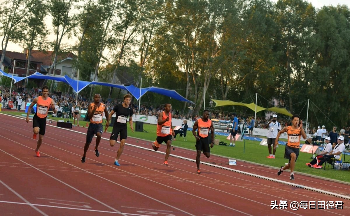 西比尼百米赛夺魁,百米五虎巅峰对决苏炳添