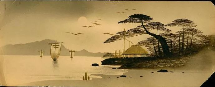 日本画中国画值钱么,日本绘画宋朝绘画影响