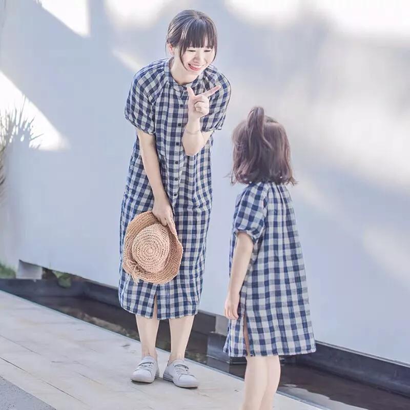 dollyave高级感小香风亲子连衣裙,亲子连衣裙穿搭技巧