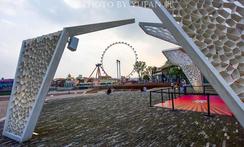 佛山游乐园欢乐海岸摩天轮,佛山欢乐海岸摩天轮