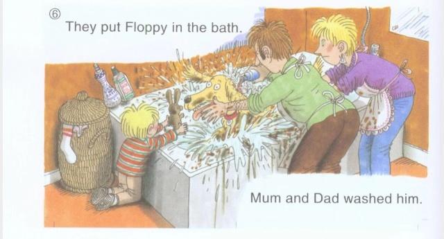 1级绘本(B)Lesson26:Floppy狗与兔子的两次悲惨相遇