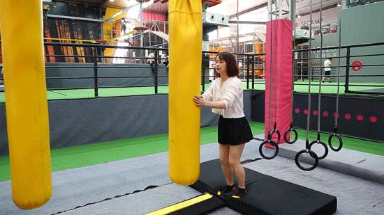 蹦床公园dojump,北京dojump蹦床公园探店