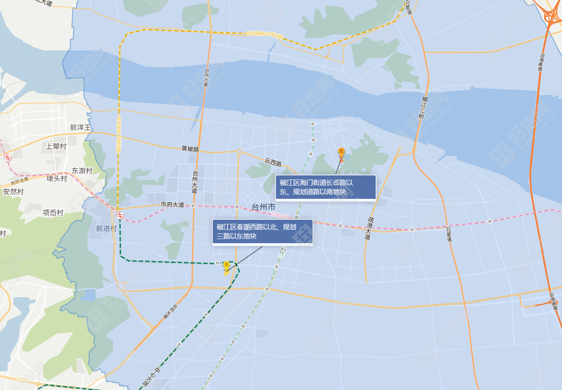 台州椒江土地出让最新消息,台州椒江土地拍卖网2019年