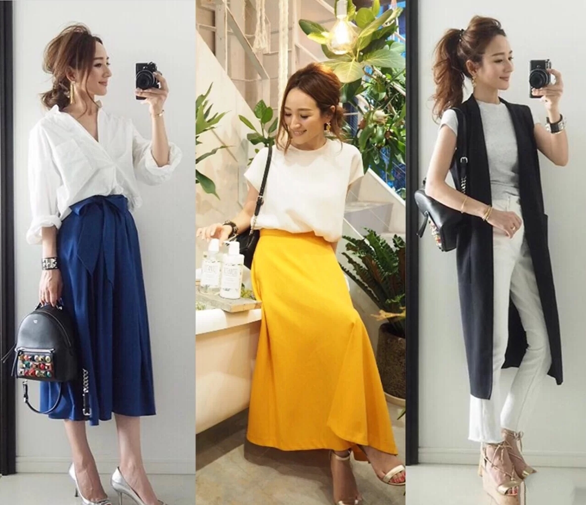 中年小个子没存在感?看38岁日系辣妈星玲奈穿搭,精致优雅又随意