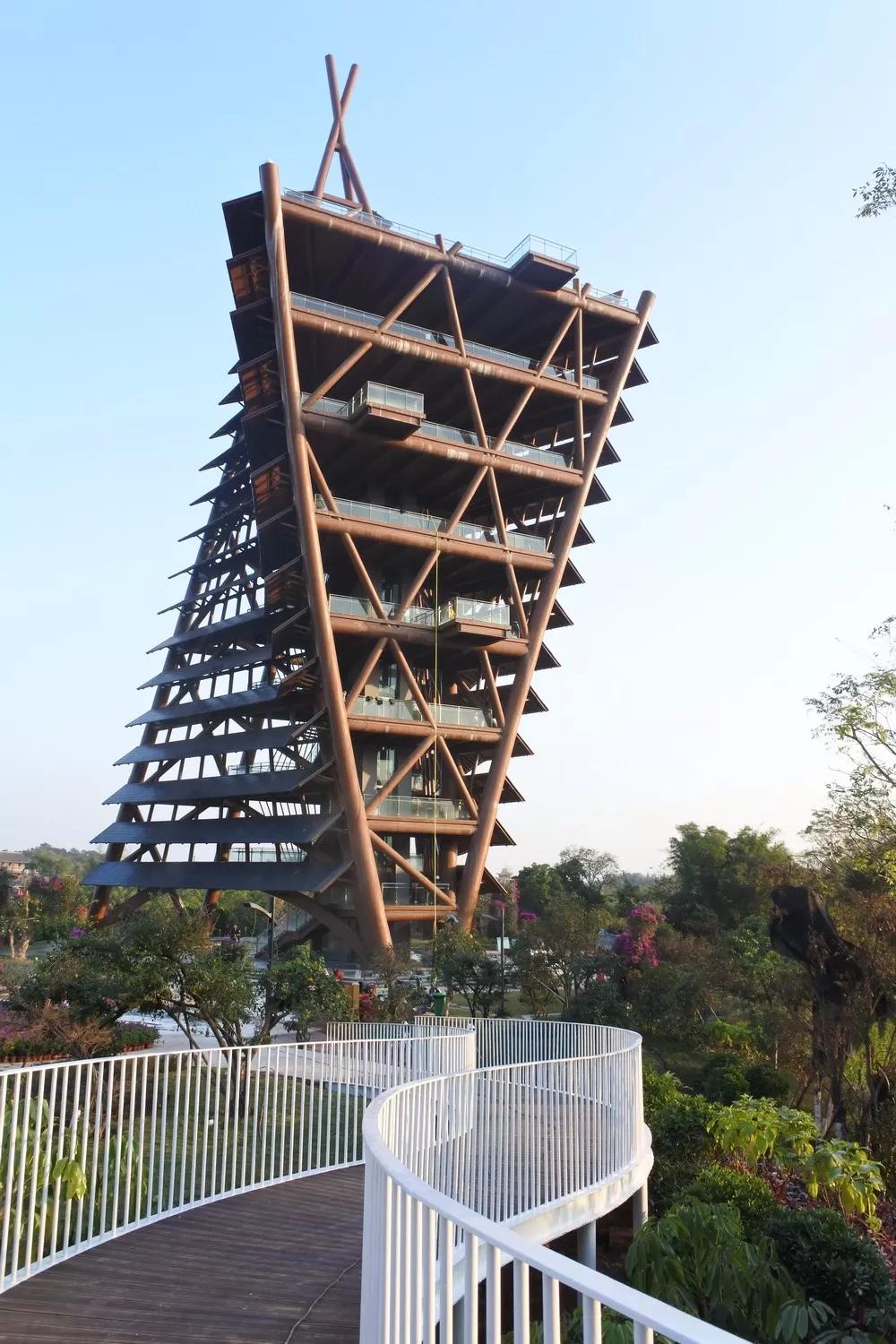 南宁园博园龙虎潭,南宁园博园花山叠瀑