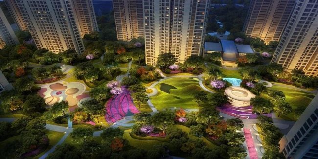 美好易居城102万,美好易居城走廊