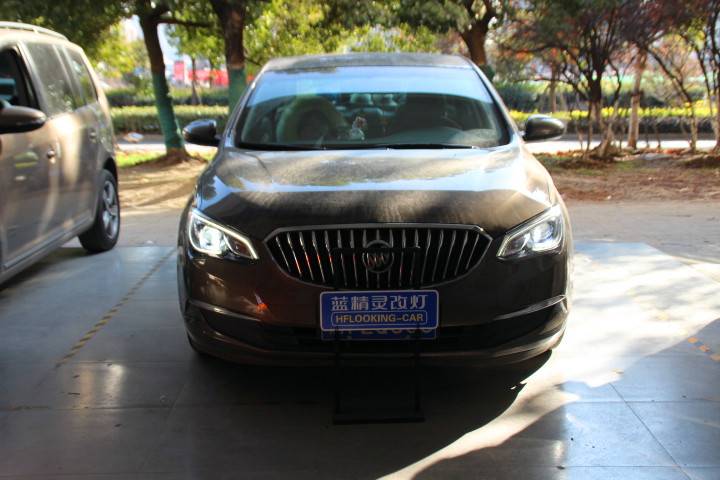 别克英朗改灯13款,别克英朗卤素大灯改灯