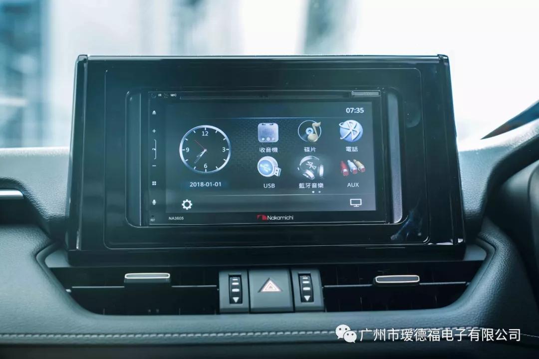 NAKAMICHINA3605多媒体*放播**器（TOYOTARAV4原车出厂配备）