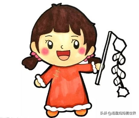 用水彩画新年贺卡鼠年,新年简笔画大全水彩画