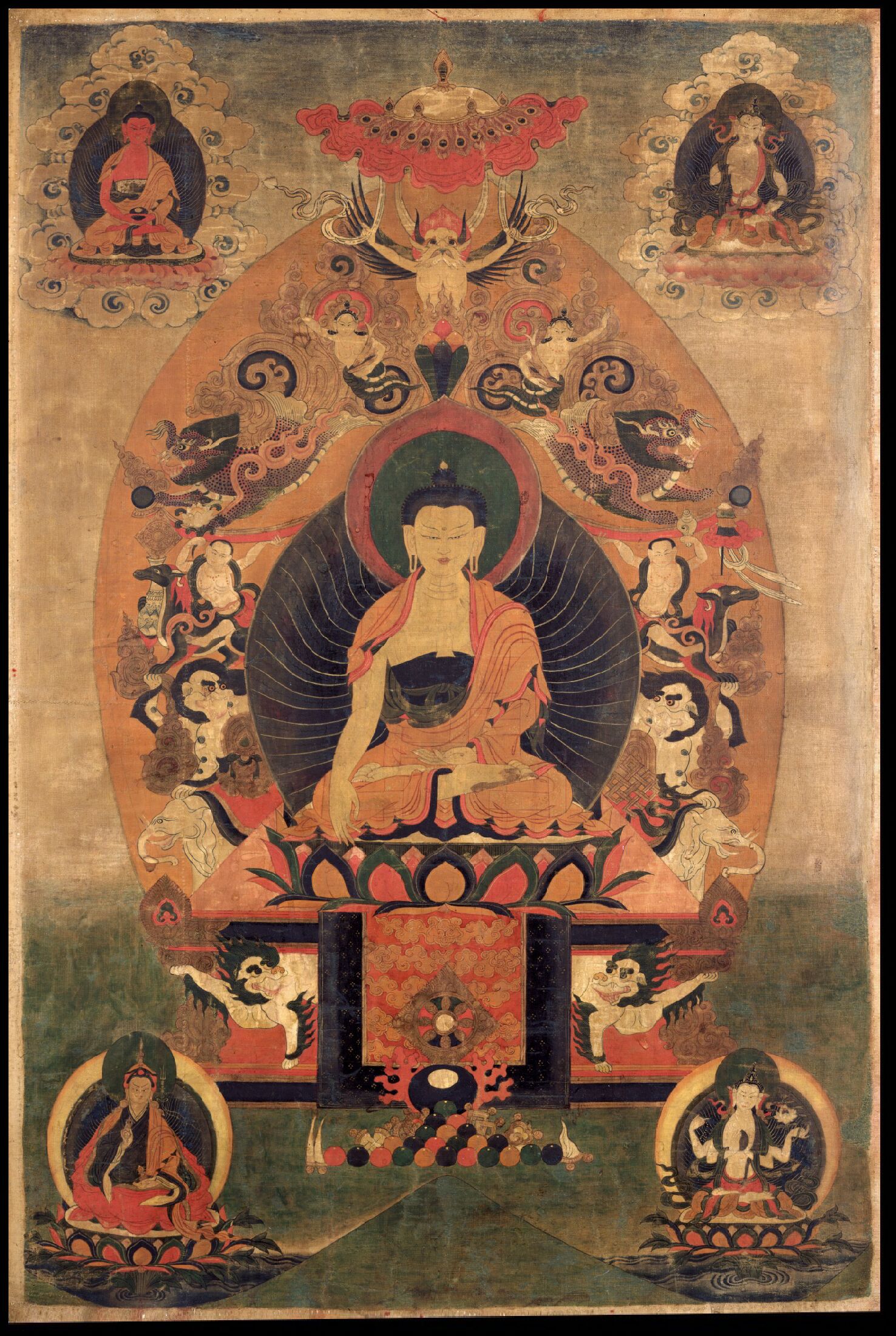 稀有唐卡造像,唐卡高清艺术作品