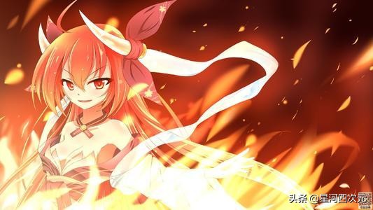 二次元红发角色,二次元红发女