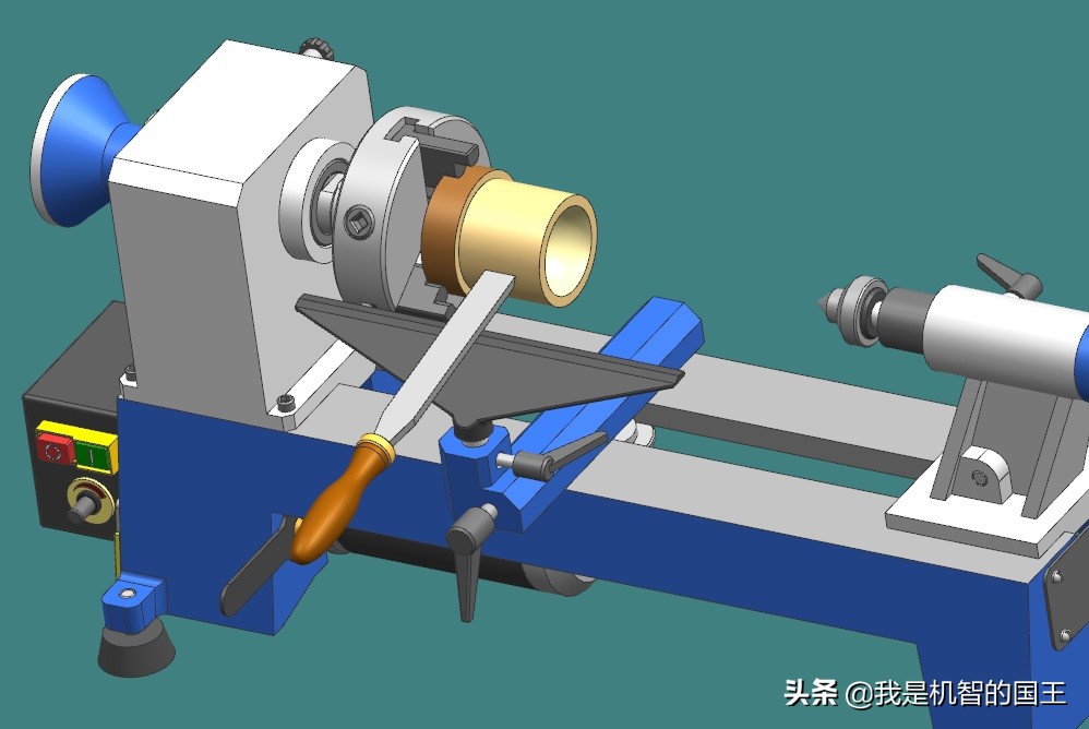 自制木工车床操作视频,木工车床手工操作视频
