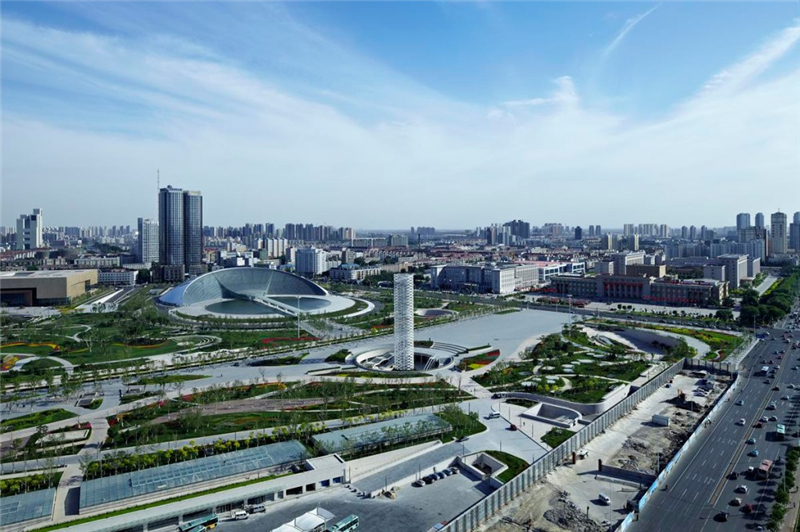 天津环形塔--镂空钢管塔