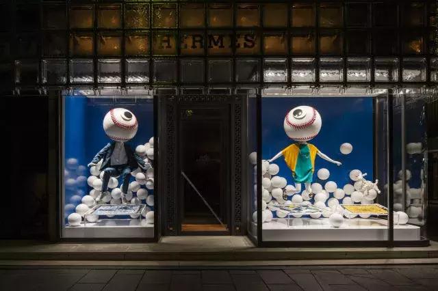 2016年成都爱马仕橱窗,爱马仕东京银座橱窗设计