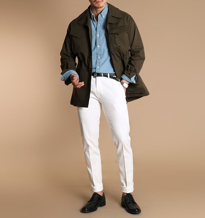 男人除了拥有一件绅士的西装，这件充满野性的狩猎夹克也不容错过