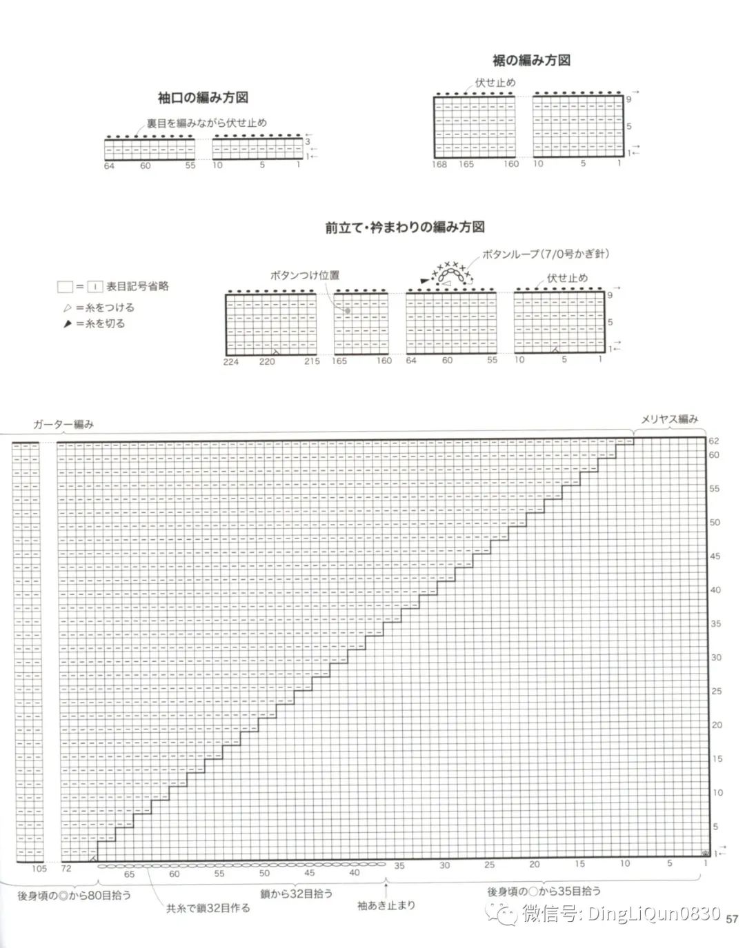 「针织图解」女士精品系列的24款服装及配饰（完整版）
