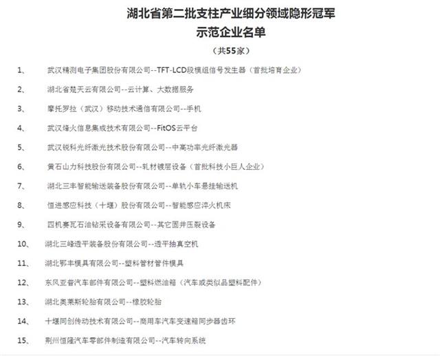 十堰市十强企业,十堰百强企业评选