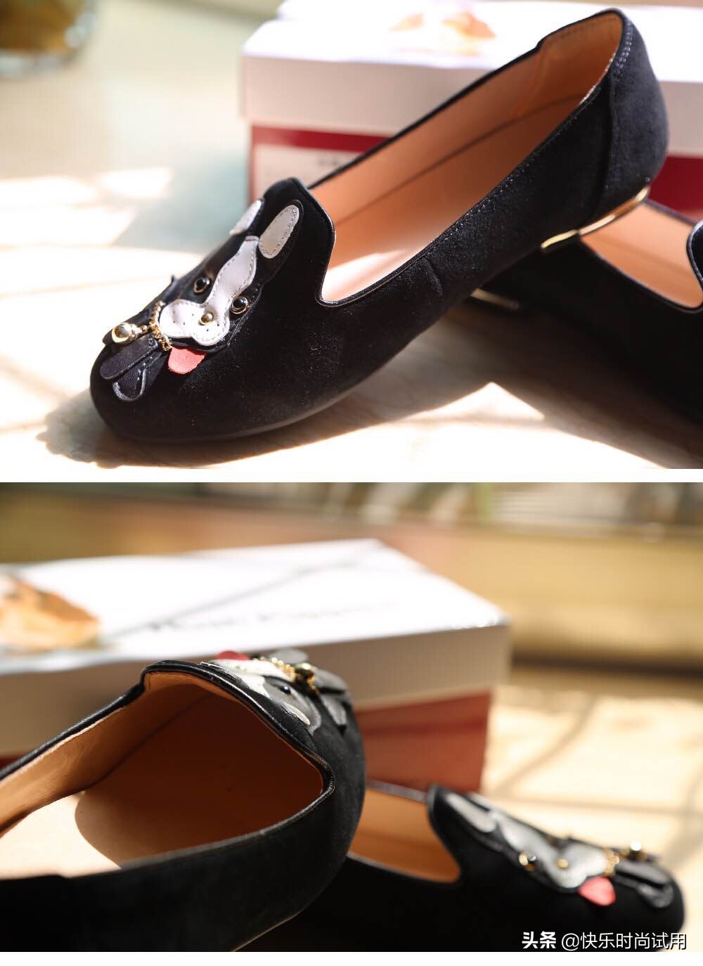 暇步士的鞋子好吗,暇步士新款休闲狗狗平底女单鞋试用介绍