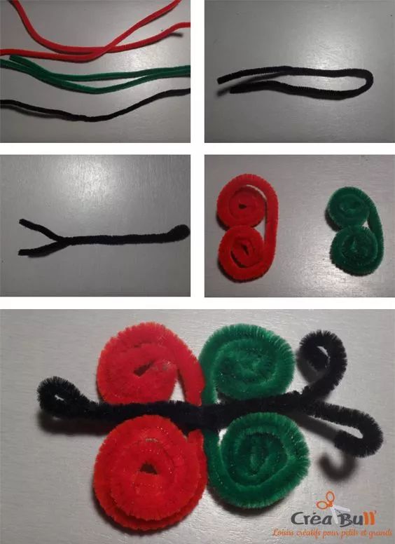 毛根扭扭棒手工制作过程图文,毛根扭扭棒手工制作教程过程图文