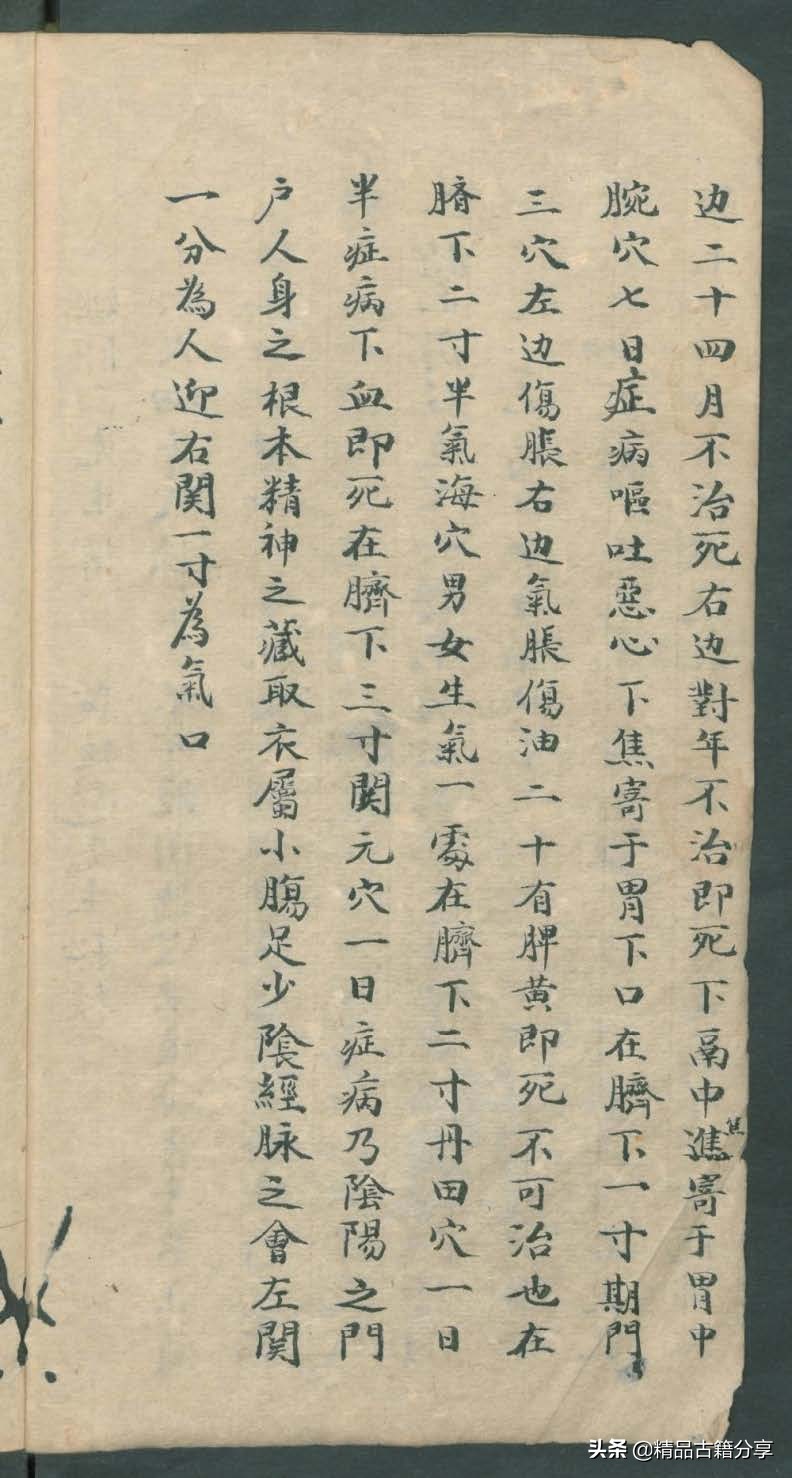 中医类抄本跌打损伤方面的医书欢迎阅读