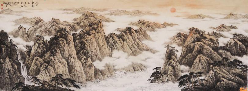 一幅绝美的水墨画,十大绝美水墨山水画