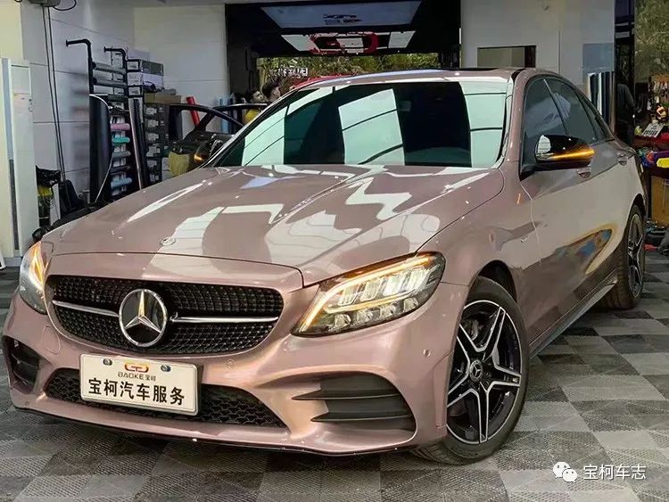 宝柯车志看看奔驰/特斯拉/玛莎拉蒂贴冰霉粉后的效果是怎么样的