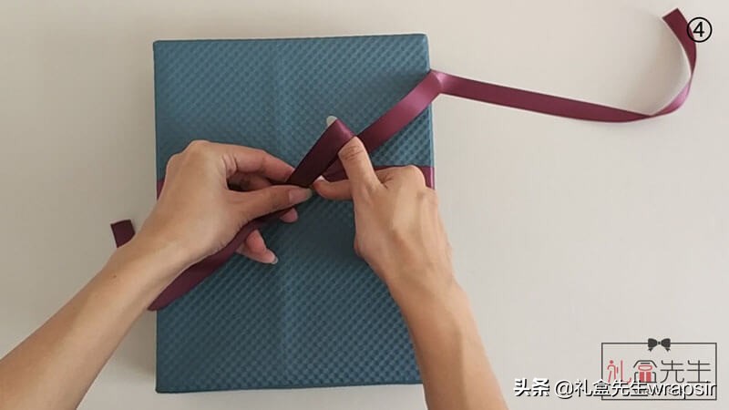 礼品双蝴蝶结打法慢动作,礼品如何打蝴蝶结慢教程