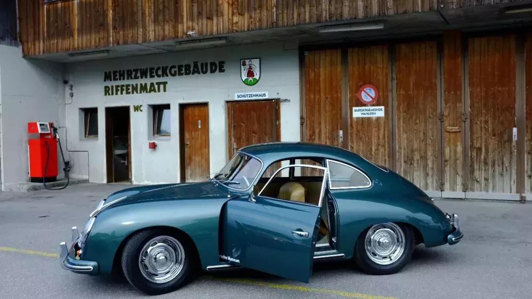 保时捷早期356跑车,保时捷356光影体验