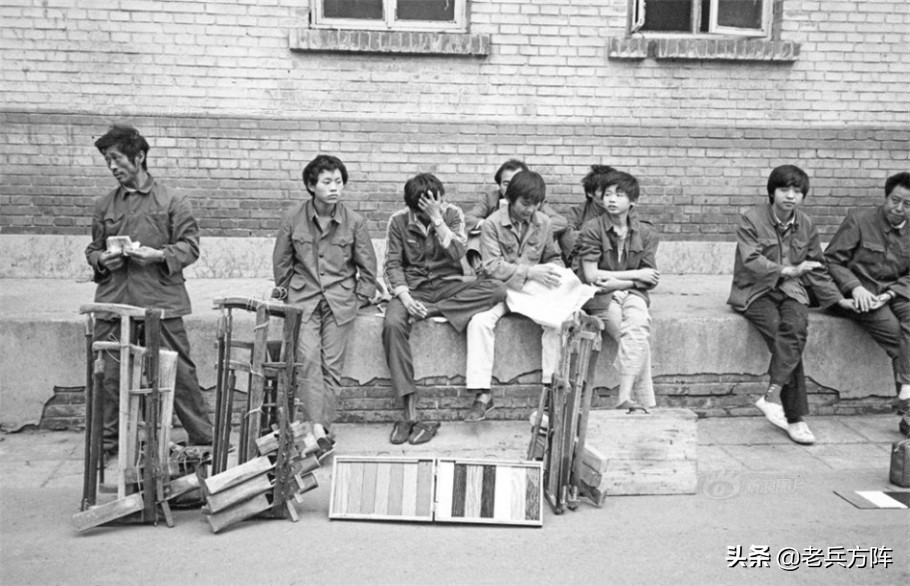 80年代人民穿健美裤图片,80年代北京街头服饰