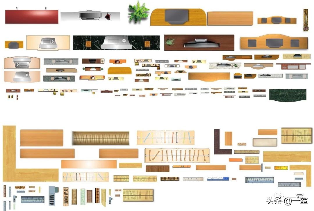 彩平素材100个,彩屏素材模板