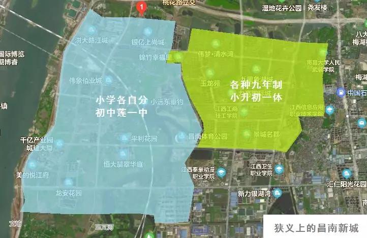 象湖重点学区,象湖新城最新学校划分