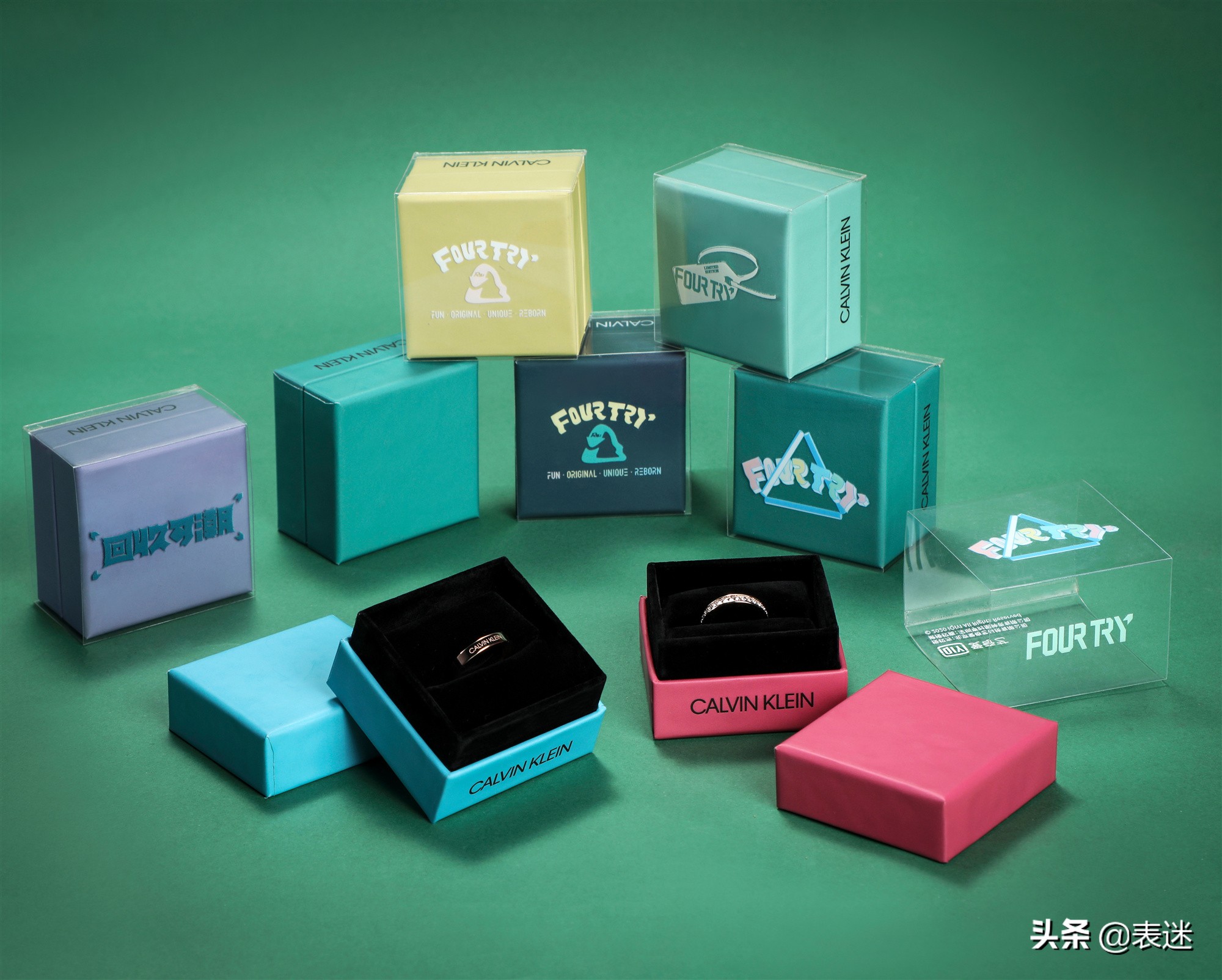 ck联名项链,ck联名fourtry