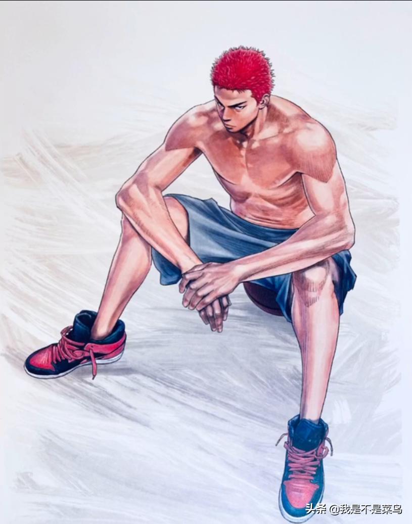 灌篮高手电影人物画像井上雄彦,灌篮高手大电影井上雄彦插画