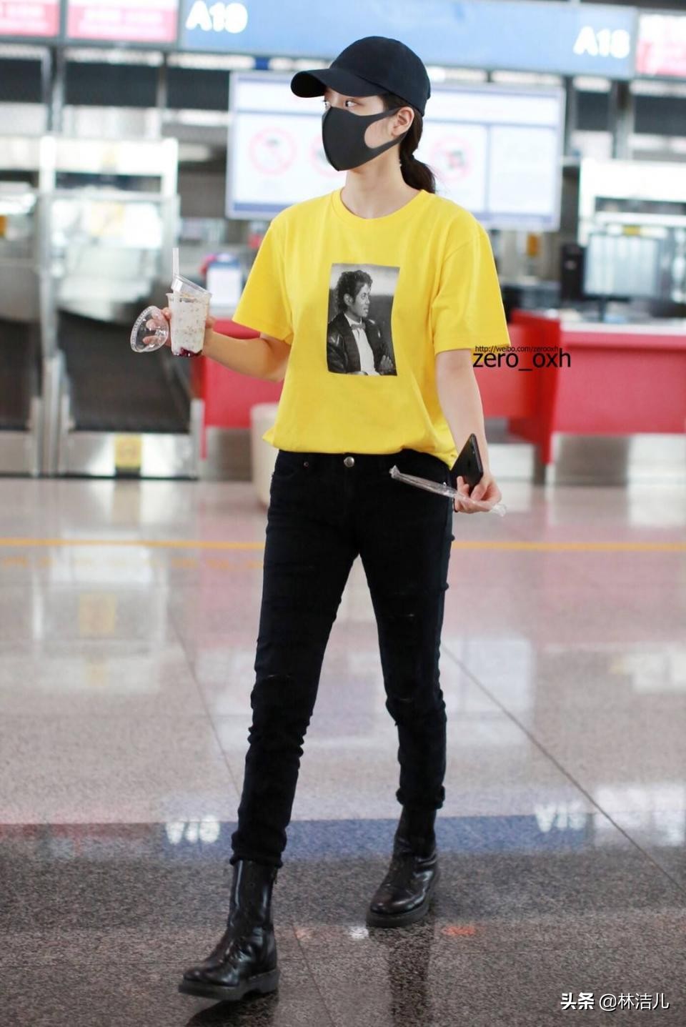 白T恤地位岌岌可危，杨幂林允爱上的马卡龙色T恤，比它更时髦百搭