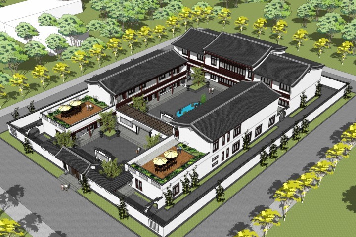 惠州唯一一个四合院,广东惠州四合院