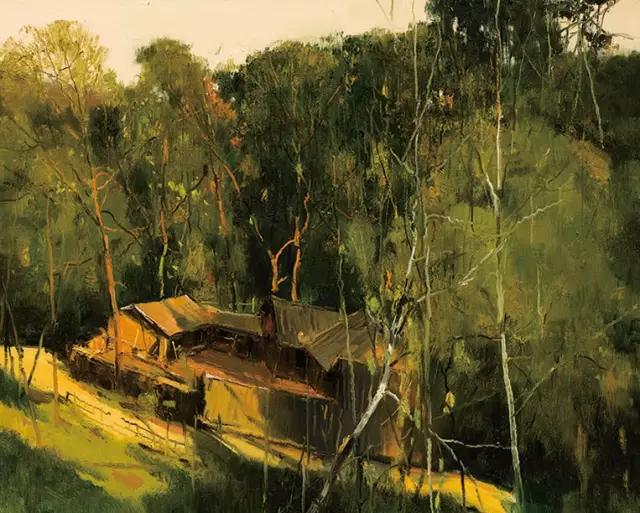 俄罗斯画家的油画艺术美到极致,中俄风景油画作品