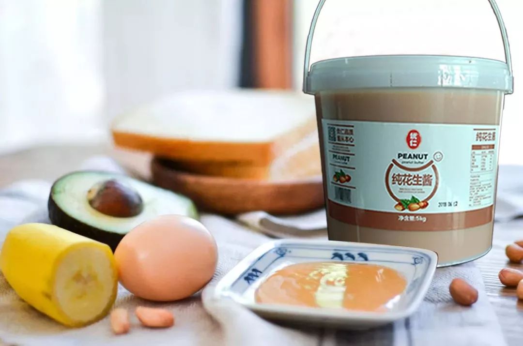 无添加糖的花生酱有点甜味,无盐花生酱