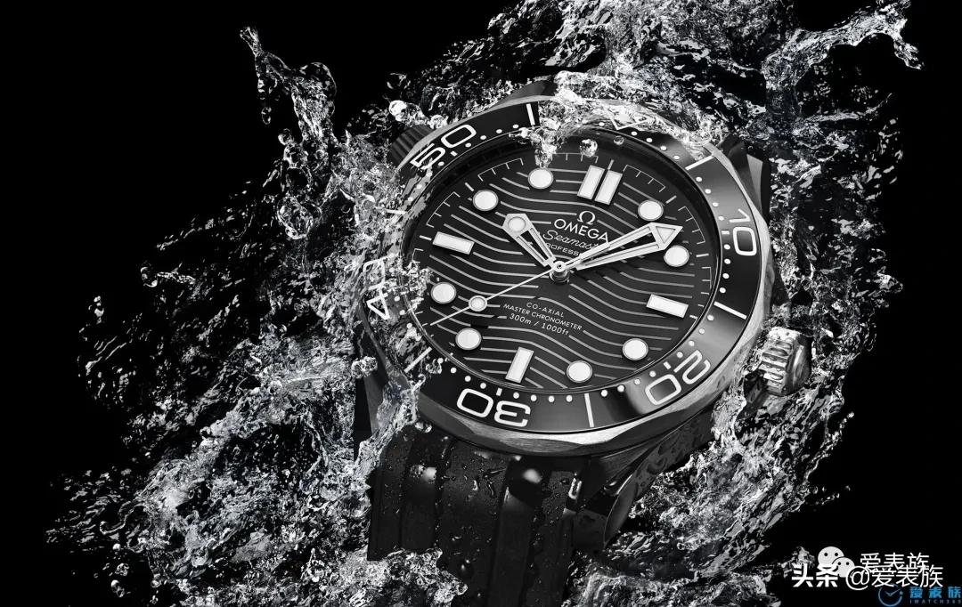 新款欧米茄黑色海马300潜水表,欧米茄海马300计时款黑色