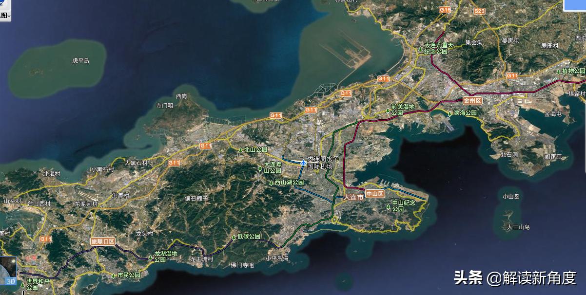 大连发展和布局,大连入围特大城市