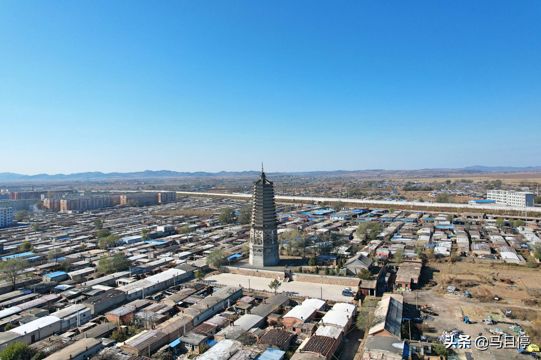 辽宁两座千年古塔,辽代千年古塔